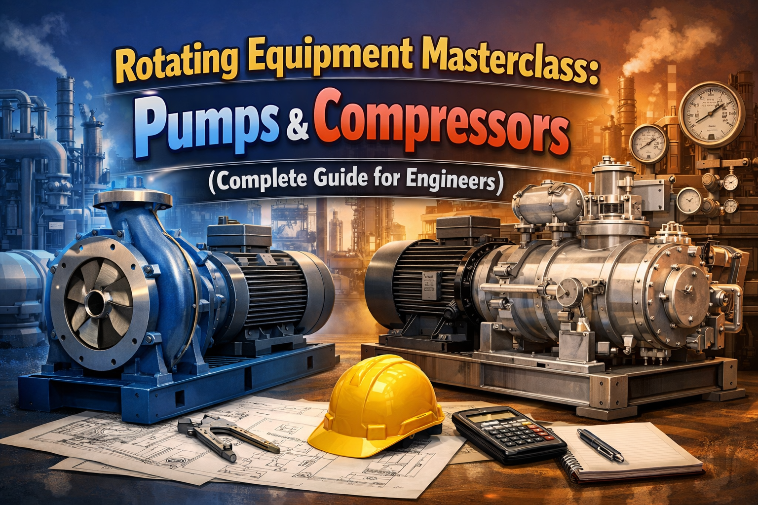 rotating equipment masterclass pumps compressors course overview